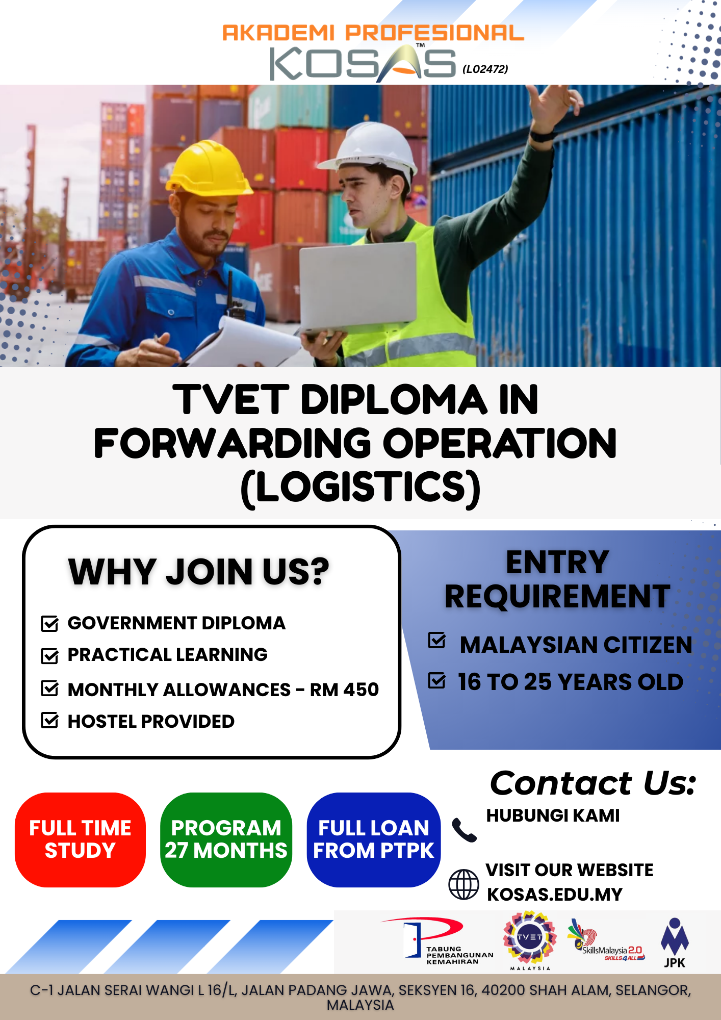 Blue and White Modern We Are Hiring Flyer (8)